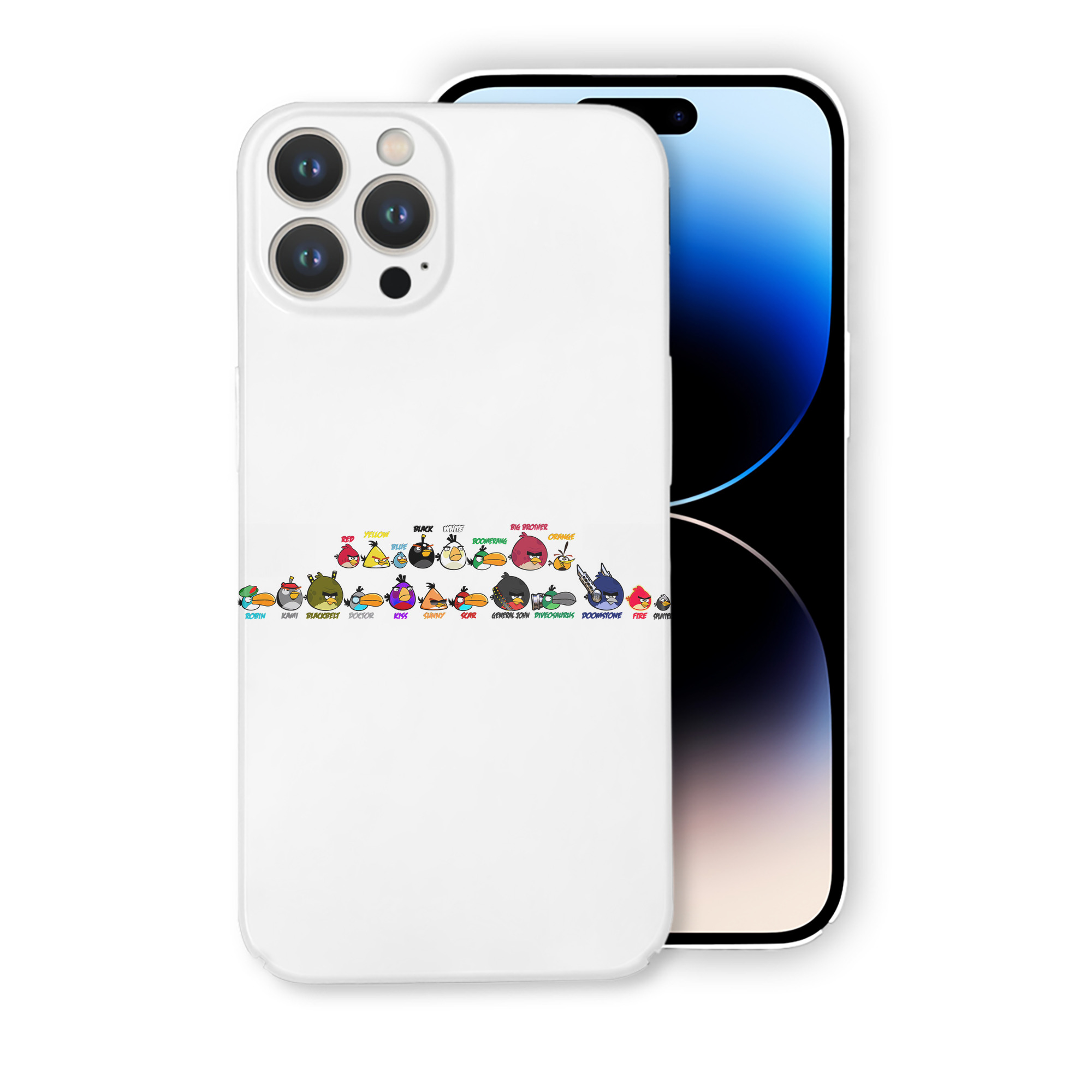 （画像用） Angry Birds アングリーバード 【iPhone 14シリーズ対応】ハードケース